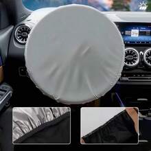 42cm Universal Car Steering Wheel Sun Visor, Anti-UV Protection Cover, Car Interior Accessories - Steering Wheel Sun Visor - View 6