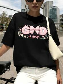 Women T-Shirts - Black - View 1