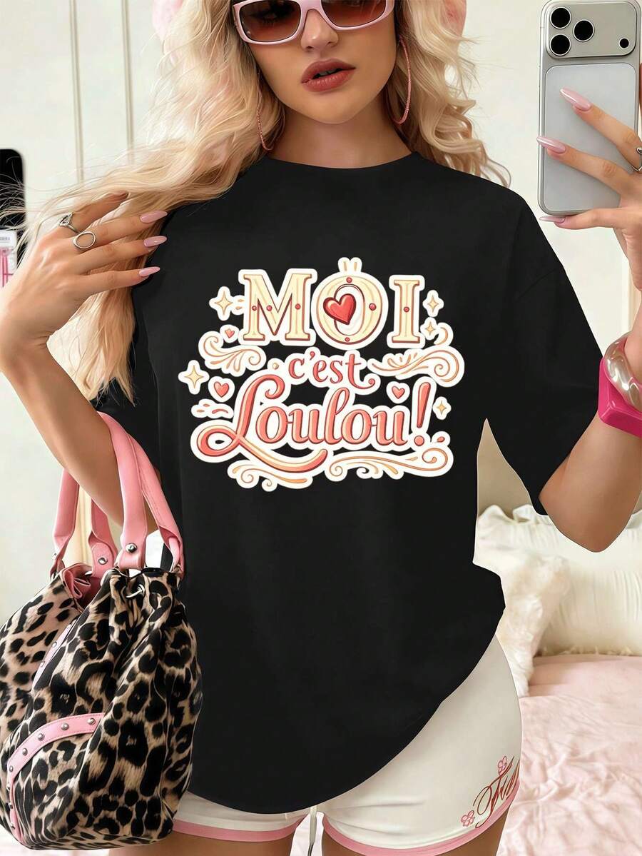 Women T-Shirts - Black - View 1