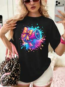 Women T-Shirts - Black - View 1