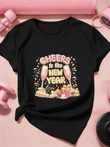 Women T-Shirts - Black - View 2
