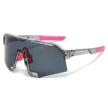 European And American Cross-Border Colorful Sunglasses, Outdoor Sports Glasses, Fashionable Cycling Sunglasses, True Film S3 Windproof Goggles - 青碧色 - 查看 8