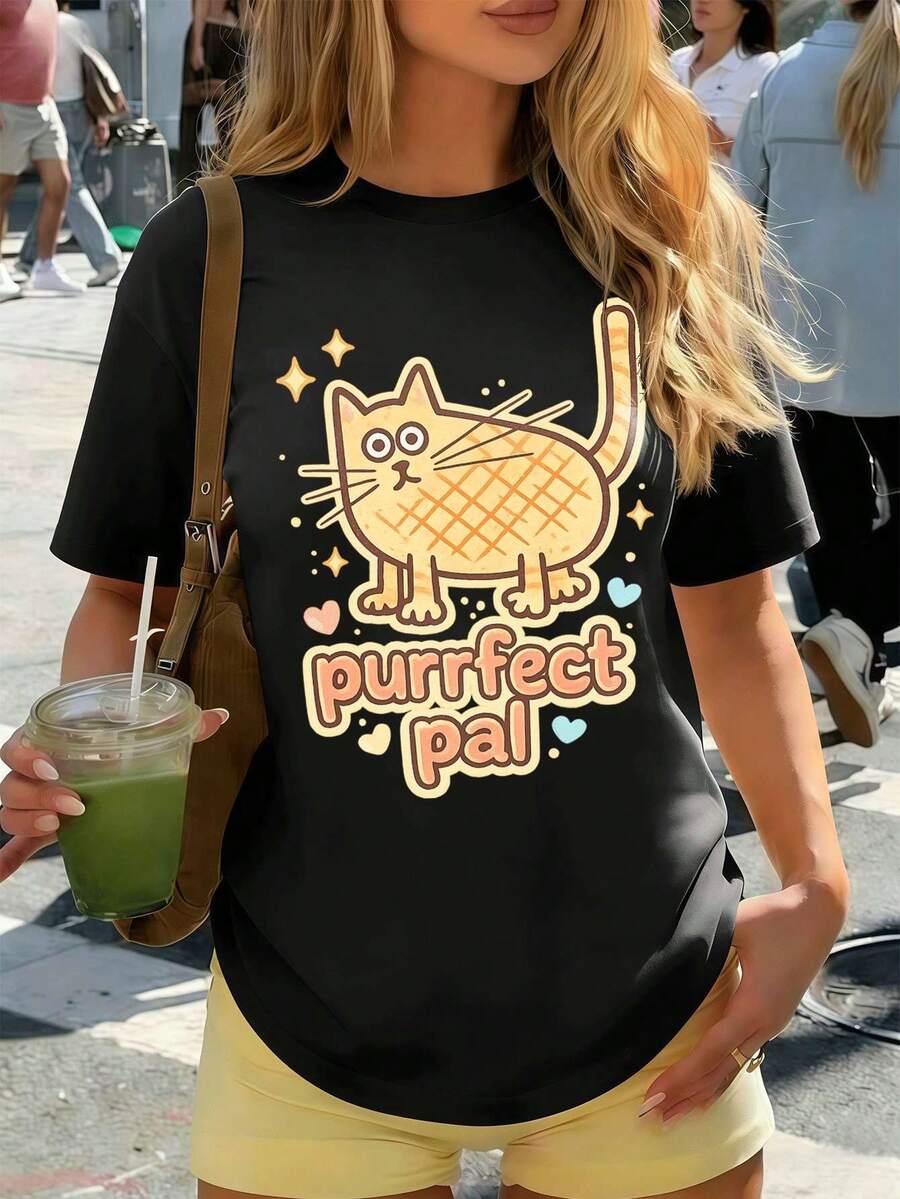 Women T-Shirts - Black - View 1