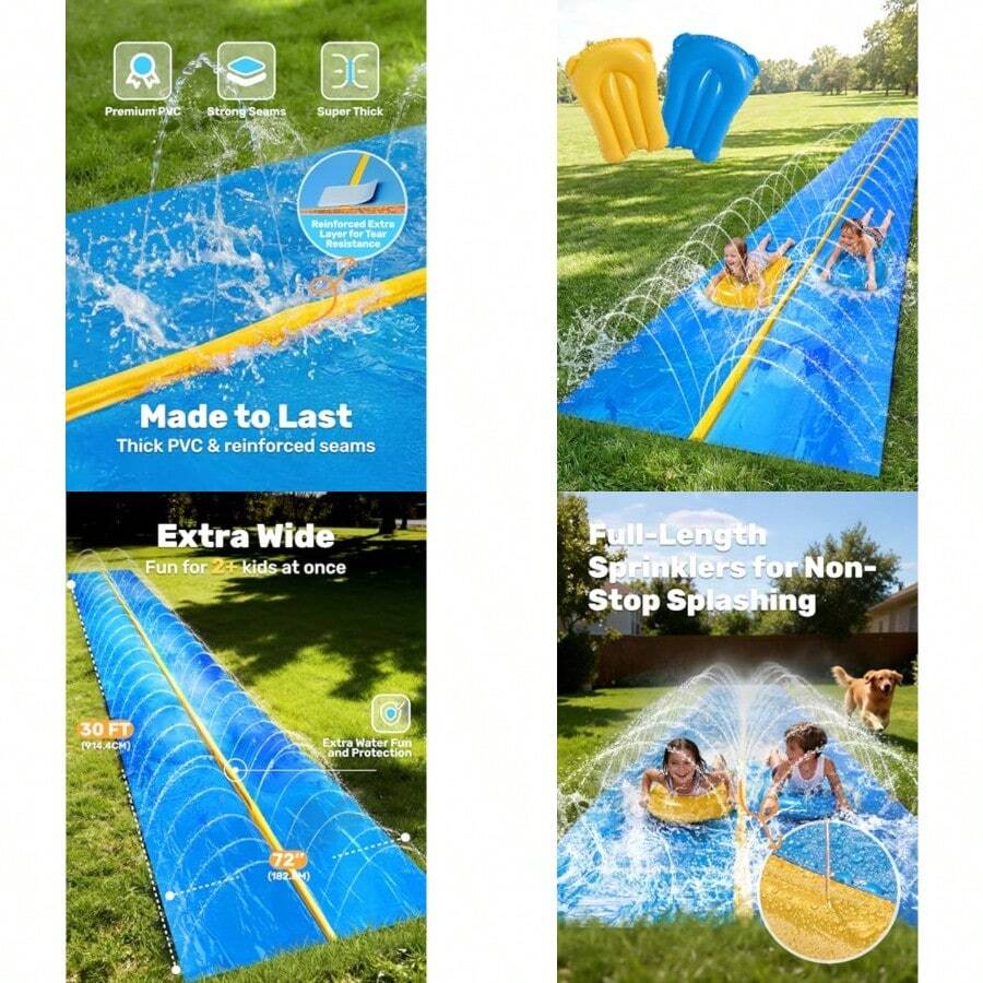 Water Slides & Pools - As Pic - View 1