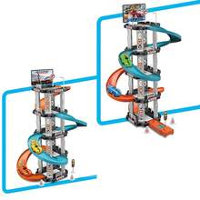 Juguete de Pista de Carreras con Rampa, Juego Educativo de Carreras y Deslizamiento, Rompecabezas para Niños de 2, 3, 4 y 5 Años, Regalos de Cumpleaños, Juguetes para Niños - Azul-5302 - Ver 4