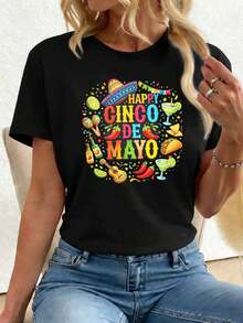 Women T-Shirts - Black - View 1