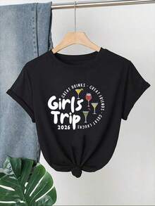 Women T-Shirts - Black - View 1
