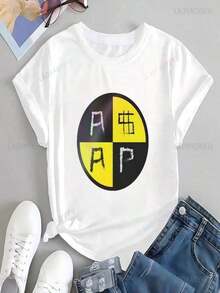 Wittgenstein T-Shirt With Rabbit And Duck - White - View 11