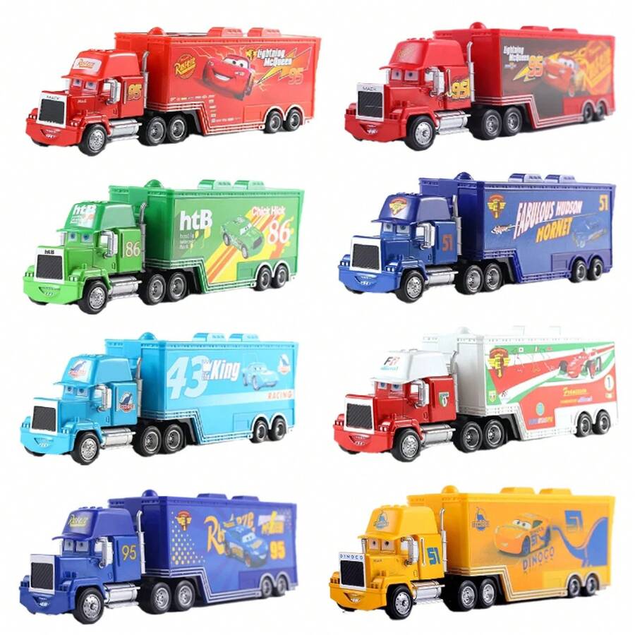 Cars 3 2 camión Mack Chick Hicks king Jackson Storm Cruz Ramirez colección coche de juguete para niños - 6 - Ver 1