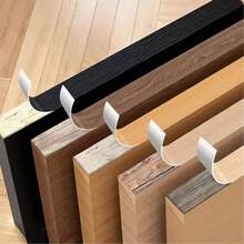 1 Roll 10m X 2cm Thick Wood Grain Self-Adhesive Decorative Trim, PVC Self-Adhesive Edge Trim - C - View 3