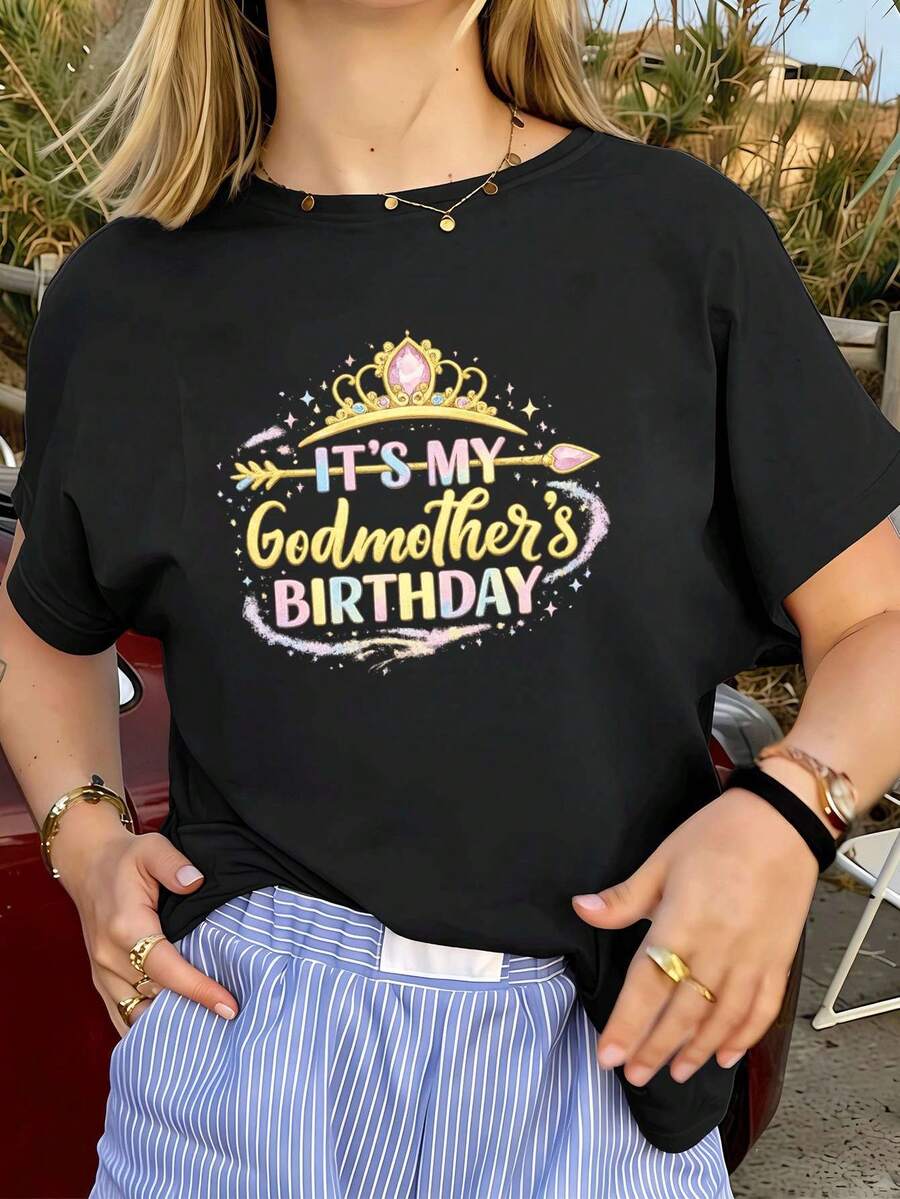Women T-Shirts - Black - View 1