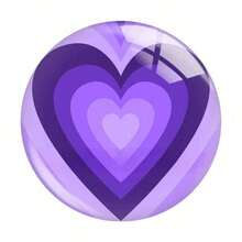 10/20pcs 25mm Colorful Heart Shaped Cabochon Stickers, Suitable For Handmade DIY Jewelry, Keychains, Pendants, Fridge Magnets And Other Accessories, Unisex For Couples, Practical And Versatile For Daily Use, Perfect Gift Choice - Multicolor - View 6