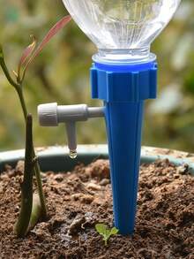 5 Sets Automatic Adjustable Drip Spike Automatic Drip Irrigation System Automatic Drip Irrigation Device For Indoor Plants Flowers Greenhouse - Multicolor - View 1