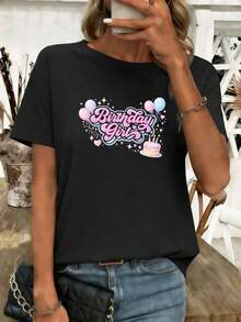 Women T-Shirts - Black - View 1