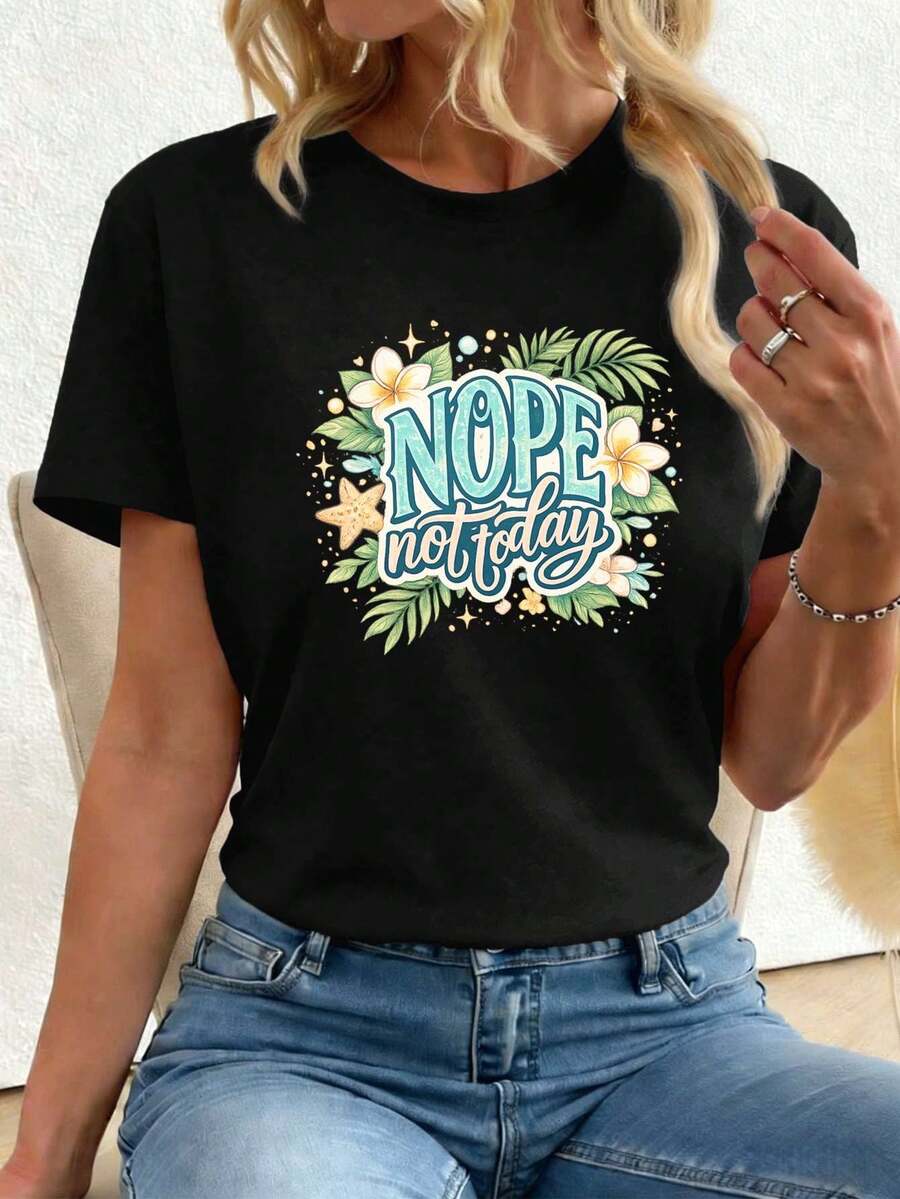 Women T-Shirts - Black - View 1