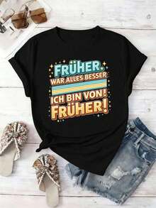 Women T-Shirts - Black - View 2