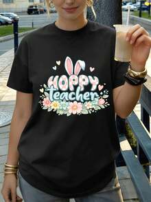 Women T-Shirts - Black - View 1