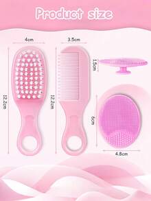 Set de 3 piezas de cuidado y baño para bebé lindo y mini - Multicolor - Ver 3