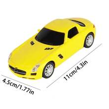 Coche con ranura analógica 1/43 1:43 1 43 circuito de Control remoto de carrera eléctrica coches ferroviarios de juguete para Carrera Go Scalextric Ninco SCX - coche4 - Ver 8