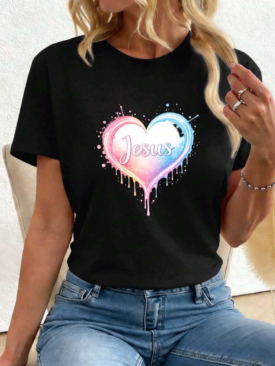 Women T-Shirts - Black - View 1