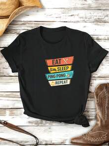 Women T-Shirts - Black - View 2