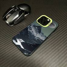 Phone Case - Rivers And Mountains Design, Compatible With - ミックスカラー - チェックする 3