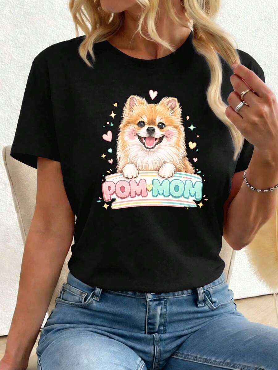 Women T-Shirts - Black - View 1