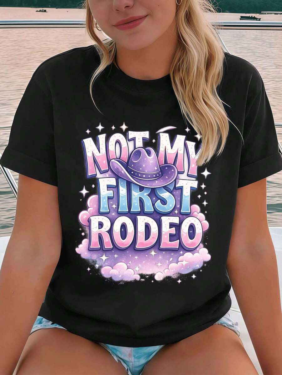 Women T-Shirts - Black - View 1