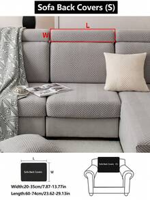 1 tấm bọc ghế sofa co giãn, chống trượt, phủ toàn bộ bề mặt, dùng được cả bốn mùa, chất liệu vải dày dặn, có thể giặt máy, chống bụi, thân thiện với thú cưng, có thể điều chỉnh kích thước phù hợp cho phòng ngủ, văn phòng, phòng khách, ghế sofa hình chữ L và ghế sofa 1/2/3/4 chỗ ngồi. - Màu Xám nhạt - Xem 15