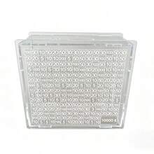 1pc Transparent Acrylic Money Box, DIY Transparent Acrylic Money Box With Euro Symbol, Reusable And Writable, Suitable For Storing Coins And Banknotes - one-size - View 8