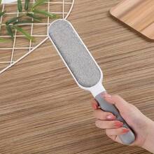 Máy triệt lông hai mặt, bàn chải lông cầm tay tĩnh điện, dụng cụ loại bỏ lông thú cưng, lông dính, lông thảm, lông áo len, lông quần áo, dụng cụ làm sạch ghế sofa - 1 cái - Xem 5