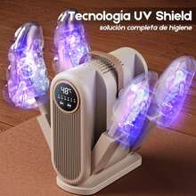 Secador De Zapatos Botas Eléctrica Plegable Con Luz UV Temperatura Control y Temporizador - Tipo de Enchufe A USA (110-127V) - Ver 5