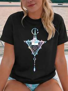 Women T-Shirts - Black - View 1