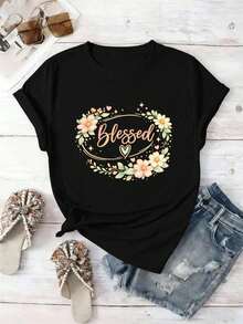 Women T-Shirts - Black - View 2