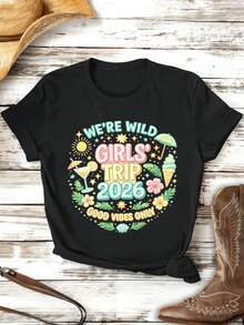 Women T-Shirts - Black - View 2