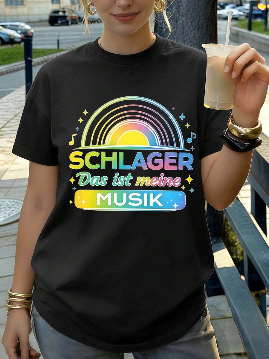 Women T-Shirts - Black - View 1