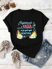 Women T-Shirts - Black - View 2