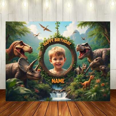 Phông nền "Chúc mừng sinh nhật" chủ đề câu cá có thể tùy chỉnh với hình ảnh thuyền, lưới đánh cá, cần câu và dòng suối ngoài trời, hoàn hảo cho các bữa tiệc sinh nhật của những người đam mê câu cá, phông nền chụp ảnh kỷ niệm sinh nhật (đập bánh kem) và đạo cụ chụp ảnh (chất liệu vinyl).