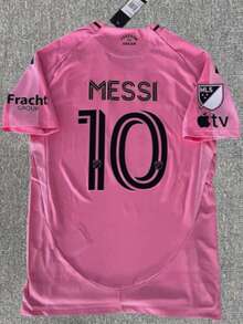 Miami Jersey 2526 Miami Home Player Edition Size 10 Short Sleeved Football Jersey - 粉色 - 查看 1