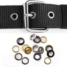 120 pièces/4 couleurs Kit d'outils à œillets métalliques, diamètre de 6/8/10 mm, avec outils d'installation et boîte de rangement, convient pour l'artisanat, la canevas, les rideaux, les boucles - Voir 5
