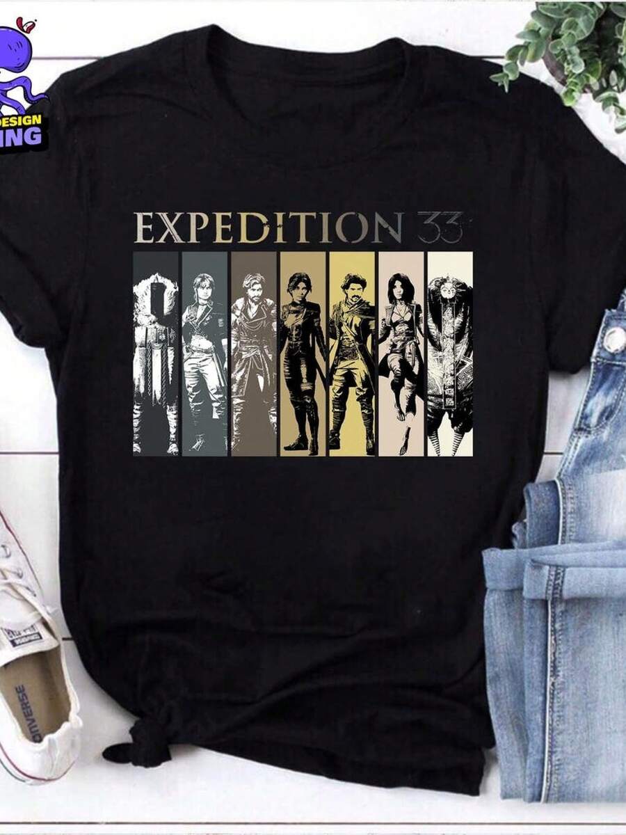 Women T-Shirts - Black - View 1