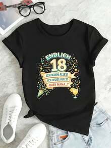 Women T-Shirts - Black - View 2