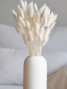 30-240pcs 44cm Artificial Rabbit Tail Grass, Home Decor Artificial Rabbit Tail Grass Stems, Suitable For Bohemian Style Floral Arrangements, DIY Crafts, Home Kitchen And Wedding Decor, Christmas Decor, Thanksgiving Decor, DIY Wreath Decor - White - View 3