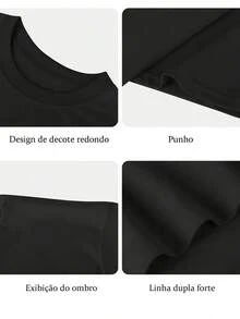 Playera Dama Estampado de Calavera con Rosas Grises, Camiseta Diseño Gráfico Realista Estilo Gótico y Romántico, Top Casual Femenino con Toque Oscuro y Artístico - Negro - Ver 4