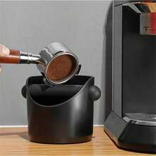 2pcs Coffee Knock Box Coffee Grounds Storage Box Applicable To Home Coffee Enthusiasts The Barista Pours Coffee Grounds Suitable For Home Coffee Corner Commercial Coffee Shops It Is Also A Practical Gift For Coffee Enthusiasts Essential - Black - View 12