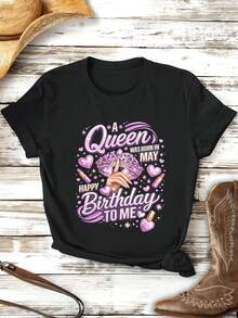 Women T-Shirts - Black - View 2