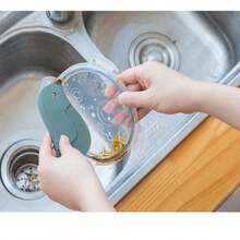 Scraper Oil Board, Penguin Soft Type Household Kitchen Oil Stain Scraper Baking Kitchen Small Tool - Grey - View 4