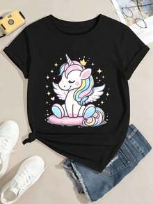 Women T-Shirts - Black - View 2