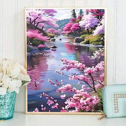 DIY钻石马赛克画，满钻亚克力钻石画艺术，DIY手工艺品，家居墙面装饰礼品