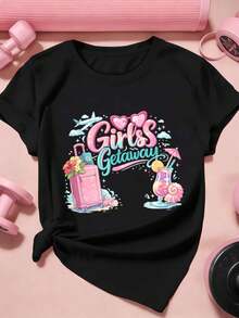 Women T-Shirts - Black - View 2